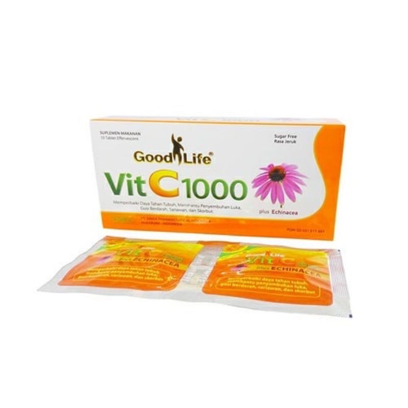 Vit c 1000+echinache /daya tahan tubuh
