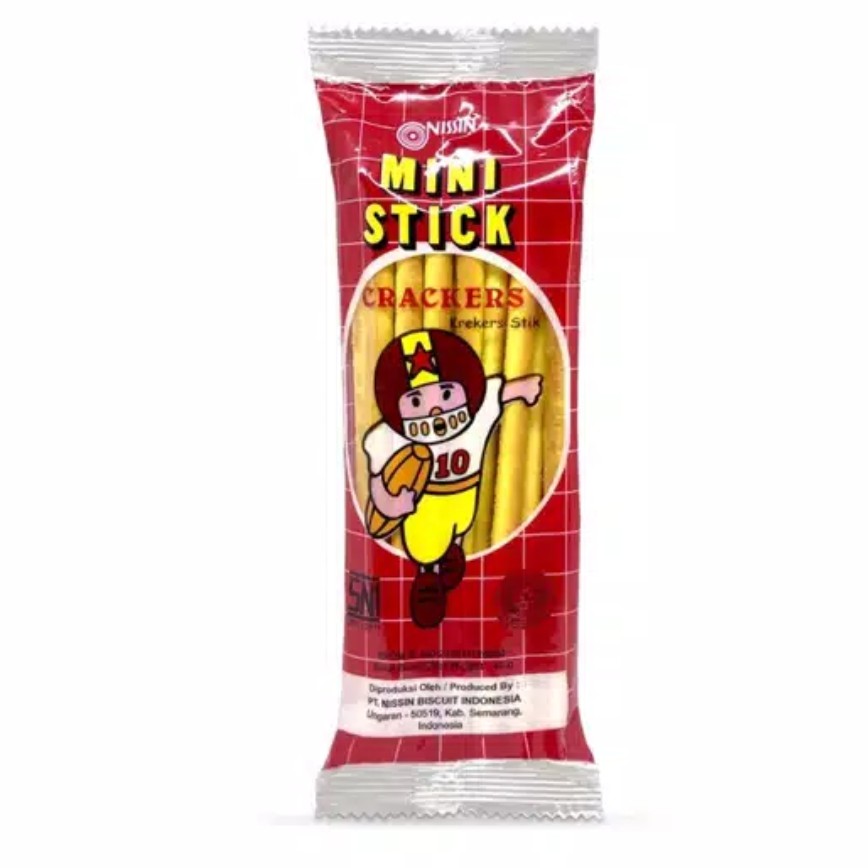 

Nissin Mini Stick Crackers 1 Pack isi 10pcs