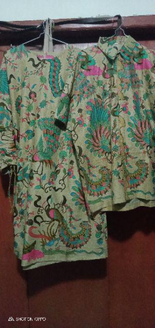 Batik Wanita Tunic Kenogo Baju Cewek Kerja Batik Dress Perempuan Alkhalis