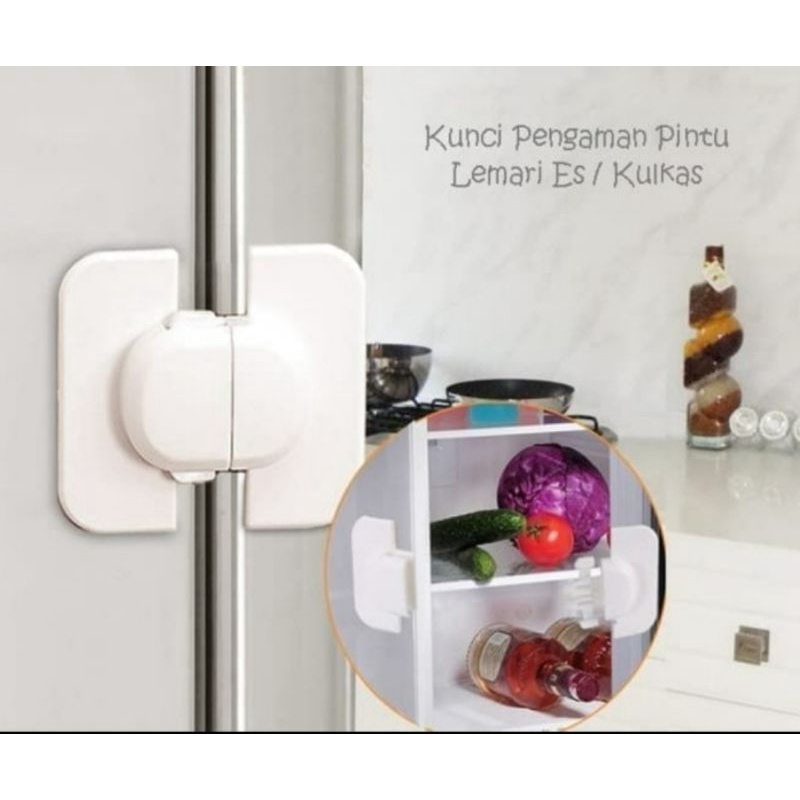 Kunci Pengaman Pintu Lemari Laci / Baby Safety Lock Murah