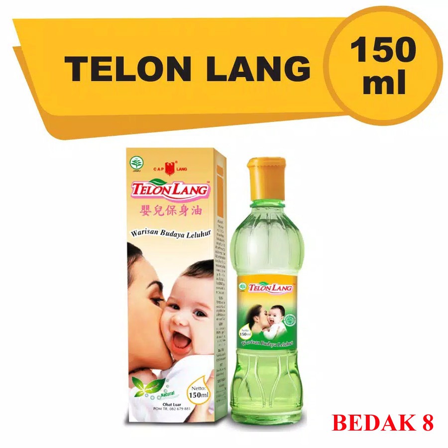 Cap Lang TELON LANG 150 ML/ Minyak Telon Lang 150 ml