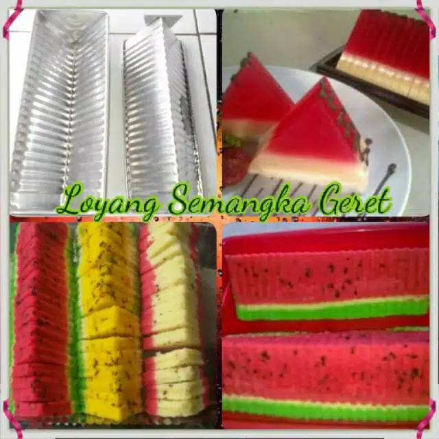 Cetakan Kue Semangka/Loyang Bolu Semangka