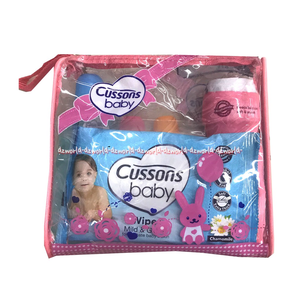 Cussons Baby Pack Paket Perlengkapan Bayi Cocok Buat Kado Set Perlengkapan Bayi