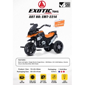 Motor Aki Gowes Merk Exotic EMT 2214