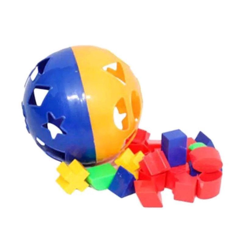 PUZZLE BALL BOLA PINTAR BENTUK WARNA MAINAN EDUKASI / EDUKASI ANAK