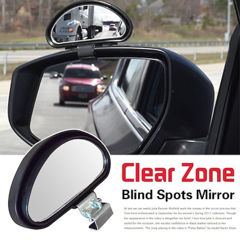 KACA SPION MOBIL UNIVERSAL - CLEAR ZONE BLIND SPOT MIRROR