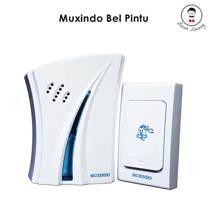 Promo bel rumah bagus⚫ Muxindo Bel Pintu Gunakan Baterai BelRumahLaris