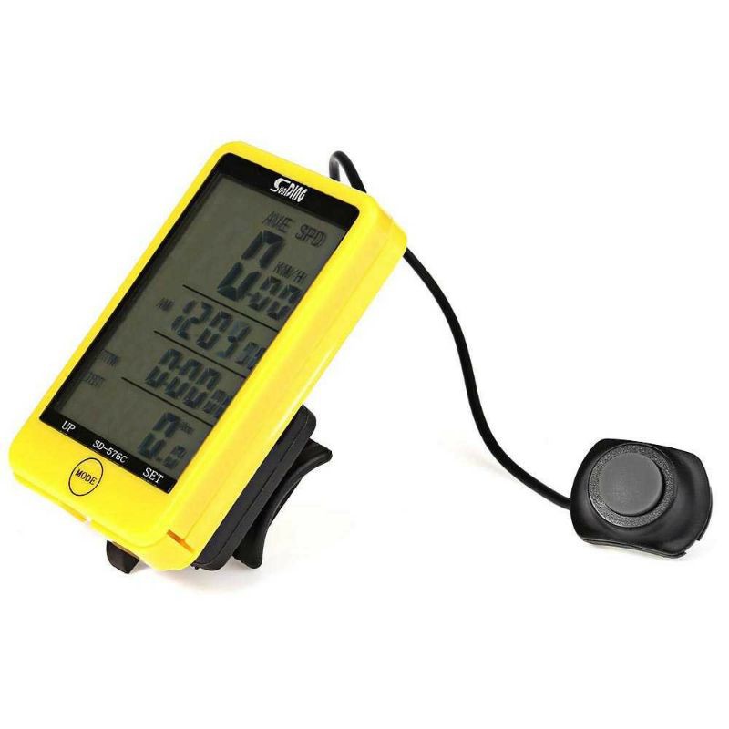 Spedometer Sepeda Wireless Odometer Speedometer Monitor Sepeda - SUNDING SD-576C