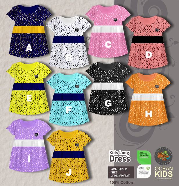 Dress ocean kids 1-6th