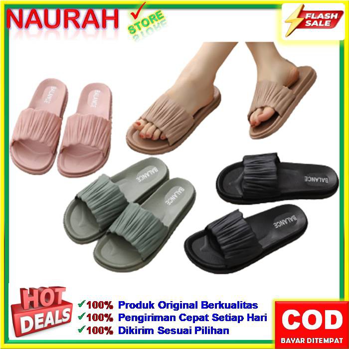 Sandal Wanita Balance 1608 A1 Slip Jelly Gelombang Kerut Original Ringan Empuk Nyaman Awet Anti Slip