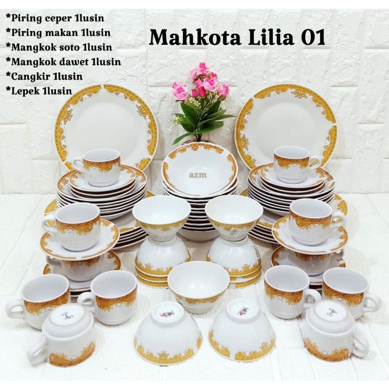 Mahkota Lilia 01/Paket Dinner/Paket Piring