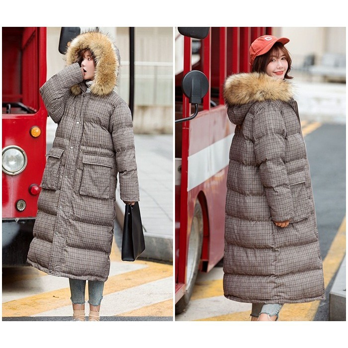 [baju wanita korea]  Winter Hoodie Coat Jaket Jacket Bulu Musim Dingin Wanita Korea Import