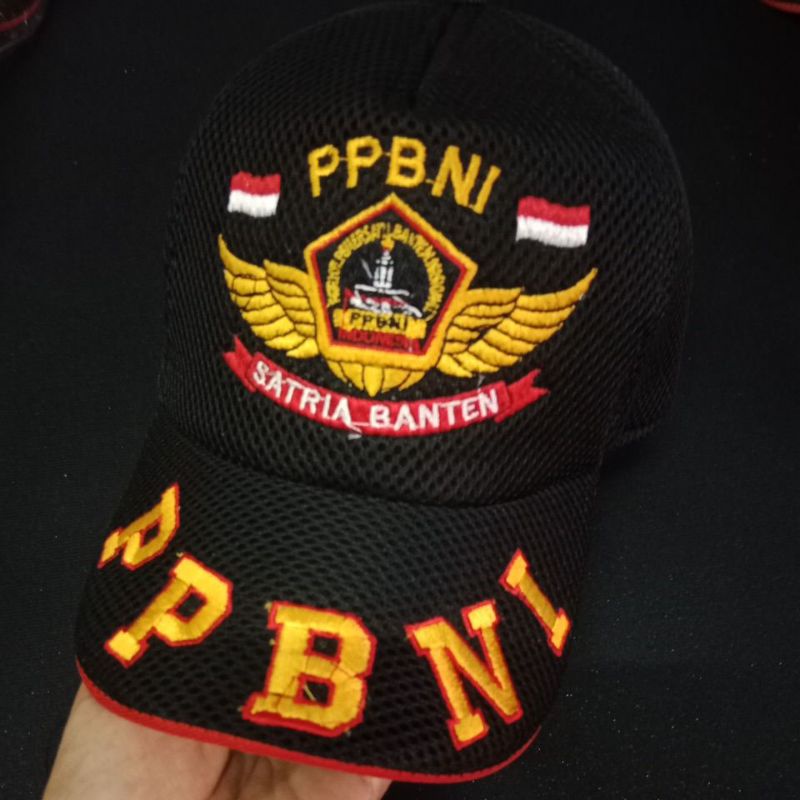 TOPI WINK PPBNI DENGAN KLEP TULISAN PPBNI