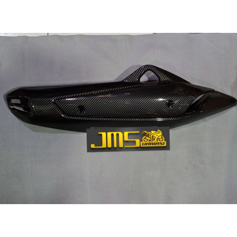 cover tutup knalpot carbon yamaha nmax lama dan nmax new 2020 zoro pnp