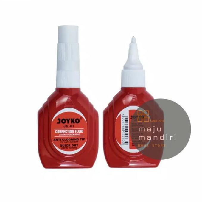 

JOYKO CORRECTION FLUID JK 01 / CAIRAN KOREKSI / PENGHAPUS CAIR / TIPE