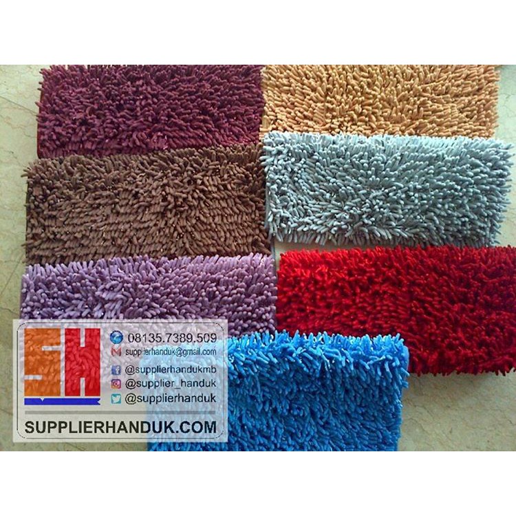 Keset Cendol Microfiber Tebal Lembut Keset Cendol Anti Slip Keset Kekinian Harga Murah Keset Bagus