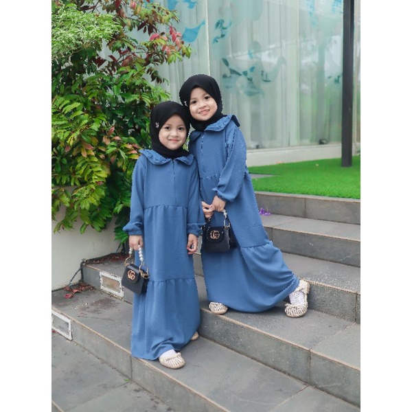 Gamis Anak Crinckle Gamis Anak SIHAN by VOHARA 2-9 Tahun