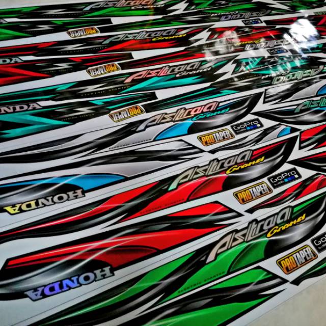 STRIPING ASTREA GRAND HOLOGRAM CUT / STRIPING GRAND / STRIPING ASTREA BULUS / STRIPING GRAND BULUS