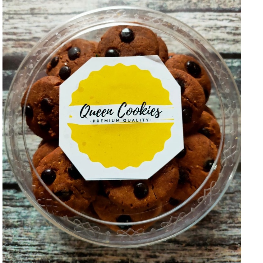 

Choco Chips Cookies Spesial Wisman Kue Coklat Homemade Premium -500 gr