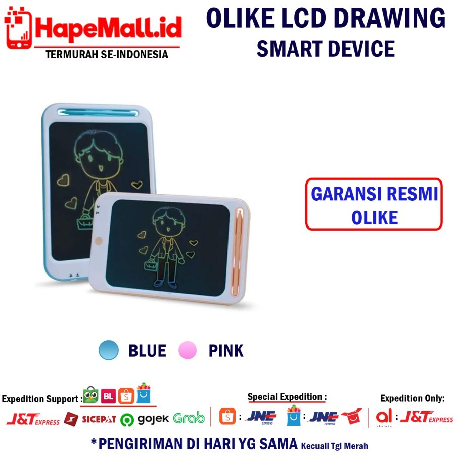 OLIKE LCD DRAWING GARANSI RESMI OLIKE TERMURAH