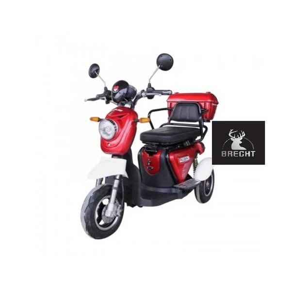 Sepeda Listrik Selis New Robin 3 Roda - Merah