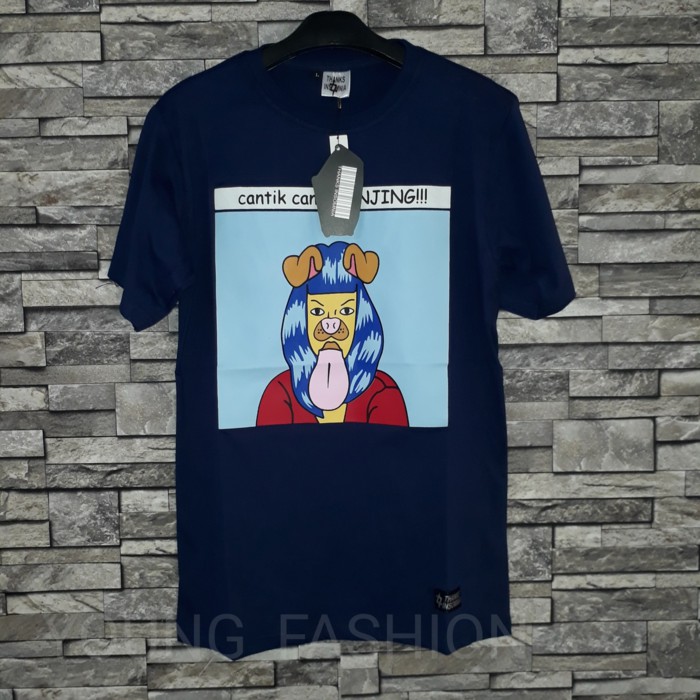 Terlaris Kaos Distro Thanksinsomnia Kaos Cantik Cantik Anjing