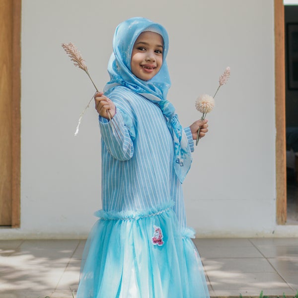 GAMIS ANAK TUTU SALUR ALZENA KIDS MUSLIM