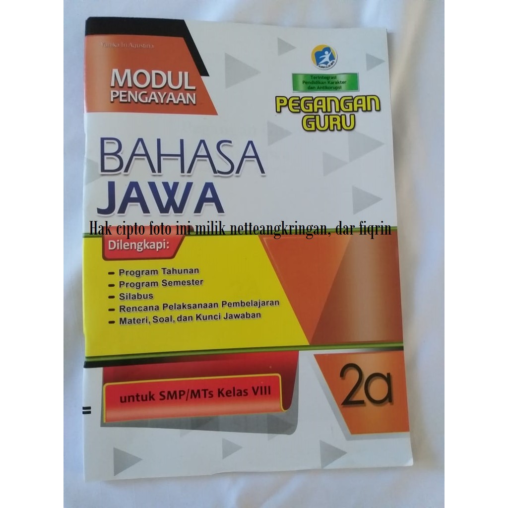 Buku Pegangan Guru Smp K13 Bahasa Jawa Semester 1 Kelas 7 8 9 Revisi 2017 2018 Shopee Indonesia