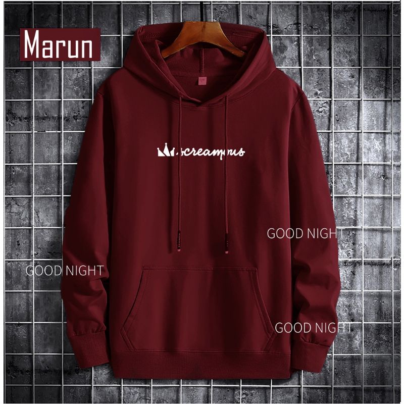 Jaket Sweater Hoodie SCREAMOUS Distro Bandung | Sweater Cowok dan Cewek