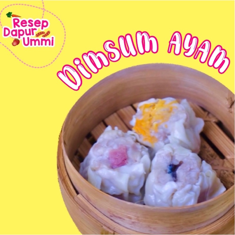 

DIMSUM AYAM HOMEMADE NO MSG NO PENGAWET, Catering MPASI Resep Dapur Ummi