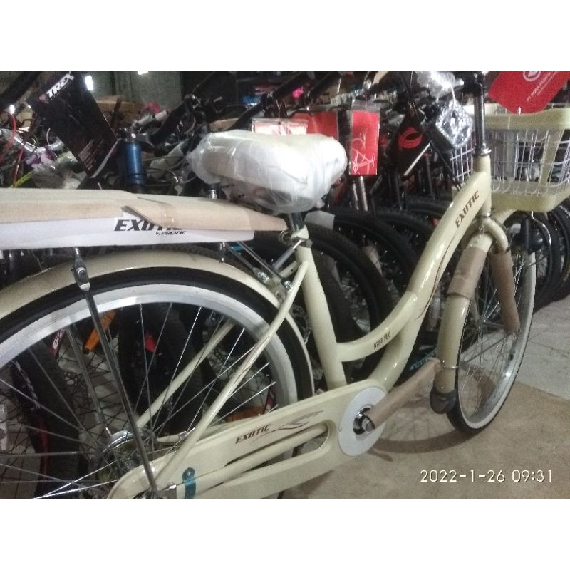 [EKA JAAYA SEPEDA] Sepeda keranjang perempuan Exotic 26 inch 9788 MX 2022 sepeda city bike sepeda
