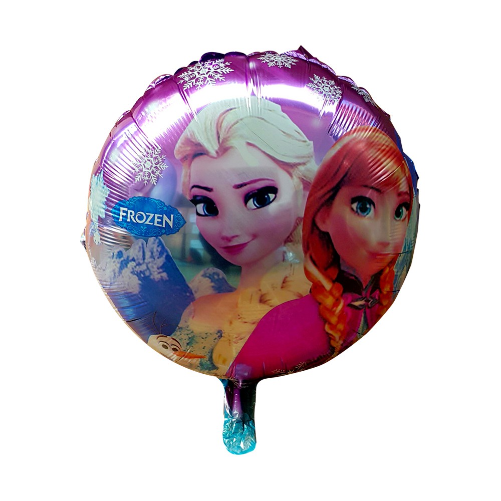 Balon Foil Karakter Superheroes dan Princess - Balon Ulang Tahun