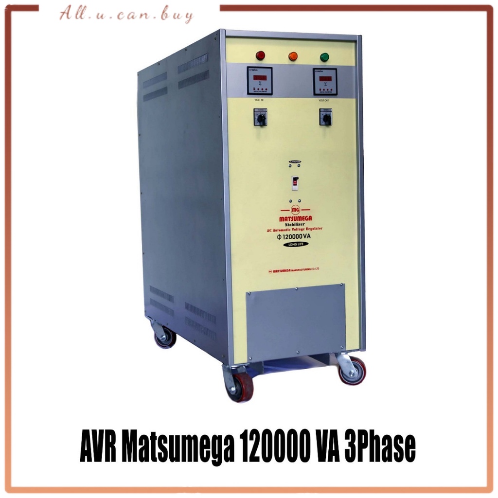 Stabilizer Matsumega 120000 VA 3 Phase