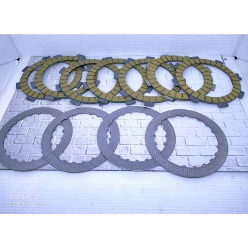 Kampas Kopling FR80 Plus Plat Gesek Totol PNP Jupiter F1zr Crypton Vega bukan Qtt