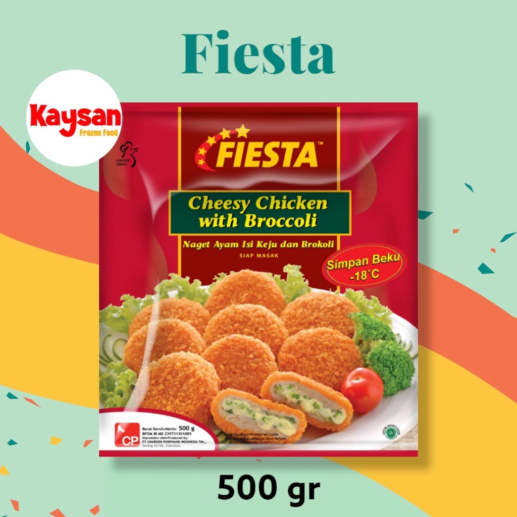 

FIESTA CHEESY CHICKEN WITH BROCCOLI 500 GRAM