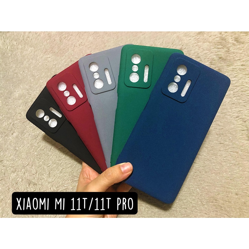 Soft Case Xiaomi Mi 11T + Pro, Redmi Note 11, Redmi Note 11 Pro, Redmi Note 11 Pro 5G Slim Matte Sandstone