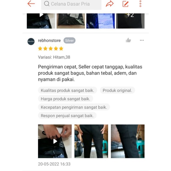 CELANA KANTOR ORIGINAL FORMAL KERJA  BAHAN DASAR SLIMFIT