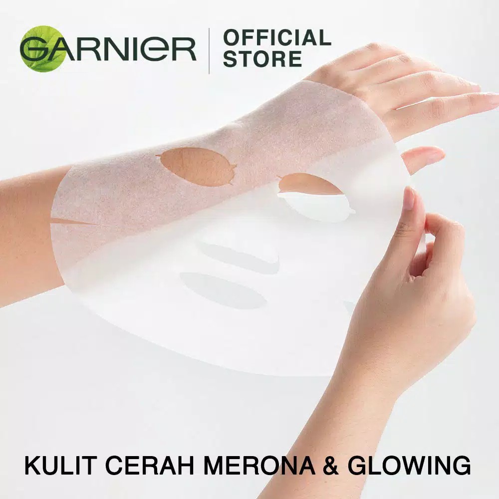 Garnier Serum Mask Hydra Bomb Sakura White Skin Care (Masker Wajah Untuk Kulit Cerah