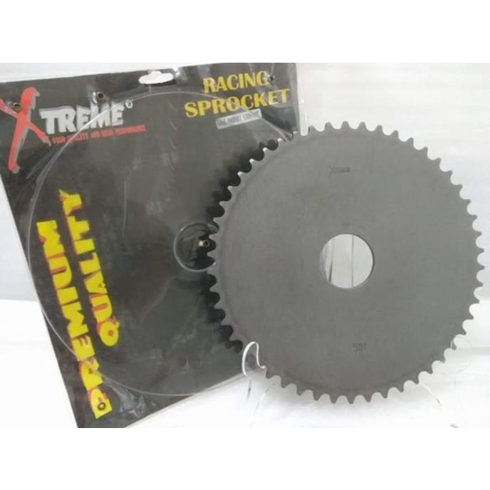 XTR Xtreme Racing Gear Bahan Gir Mentah Buta Baja 520 46 47 48 49 50