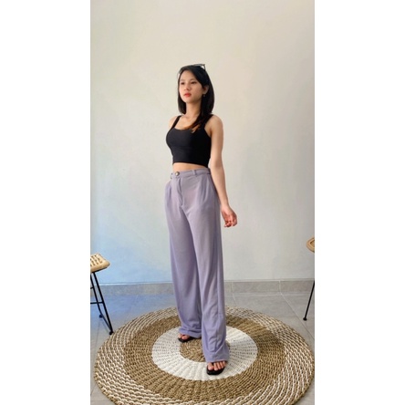 Yuniglo pants - Celana kulot highwaist