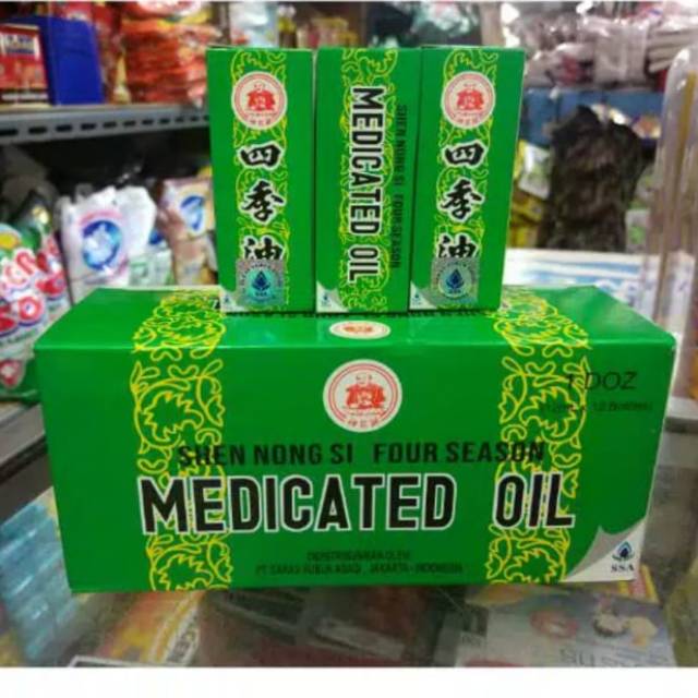 MEDICATED OIL 12ML / FOUR SEASON 12ml