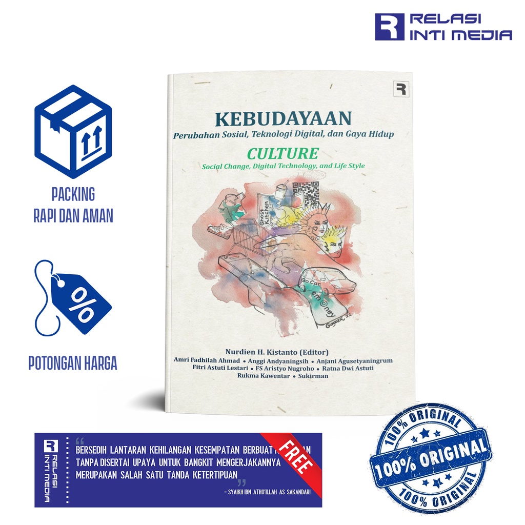 Jual Buku KEBUDAYAAN : Perubahan Sosial, Teknologi Digital, Dan Gaya ...