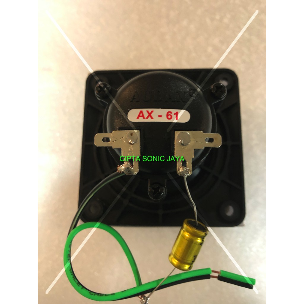 TWETER WALET AUDAX AX 61 LENGKAP ELCO ANTEL DAN KABEL AUDAX ORIGINAL AX61