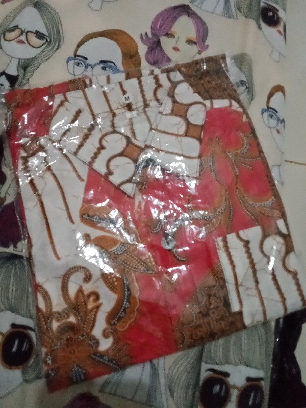 Batik Couple Keluarga Sania Ruffle Ori Ndoro Jowi Dnt Seno Abang Putih