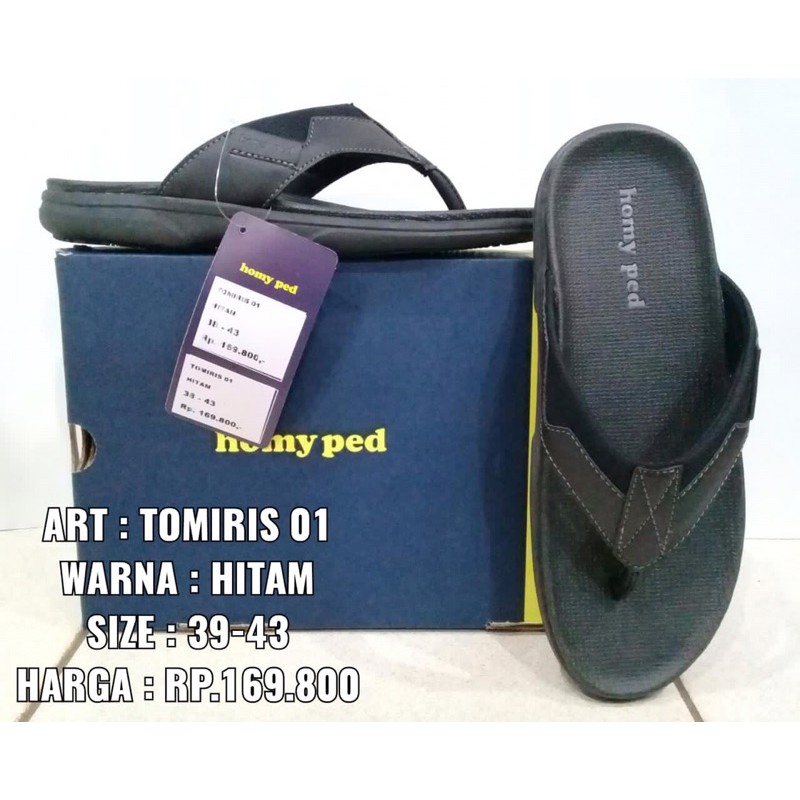 Sandal Pria Homyped Tomiris 01 (39-43) Sandal Jepit Homyped Trend