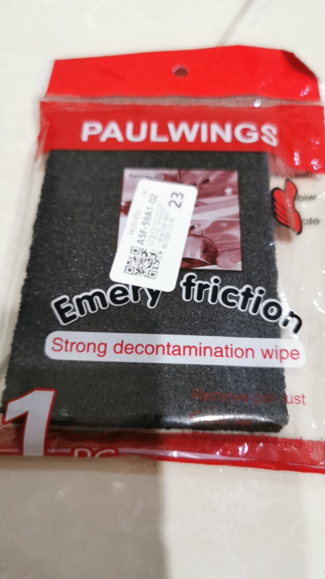 Spons Nano Emery Ajaib Untuk Membersihkan Karat/noda Pada Panci