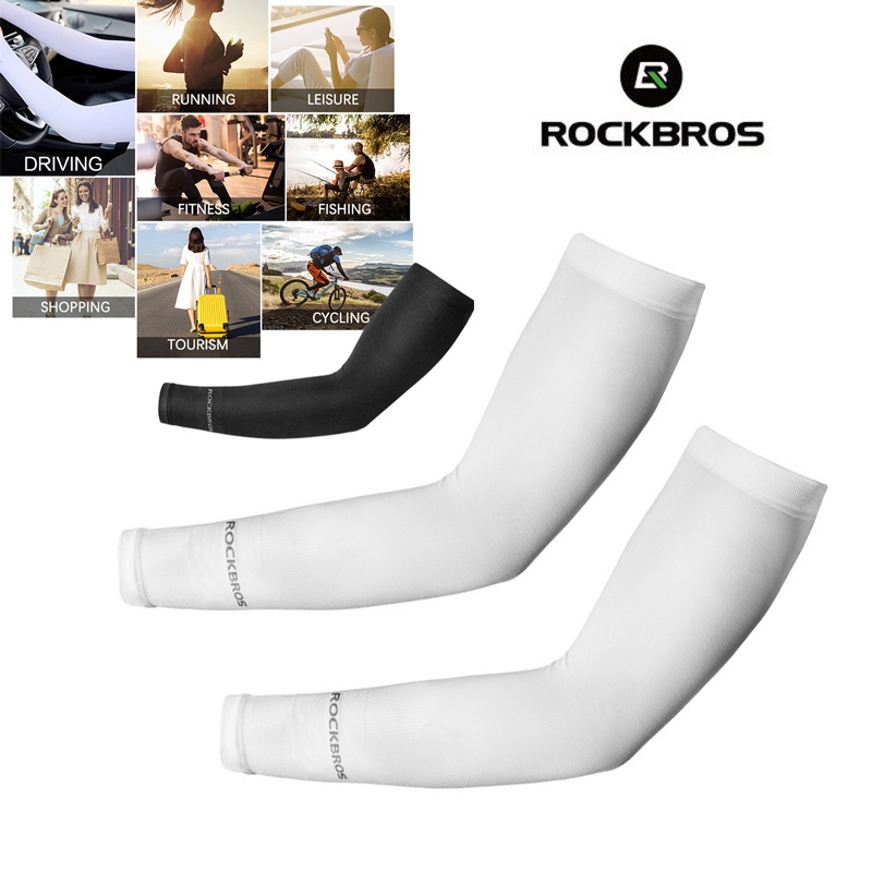 Original Rockbros Sarung Tangan Pelindung UV Untuk Sepeda / Golf // Cool / Modis / Populer