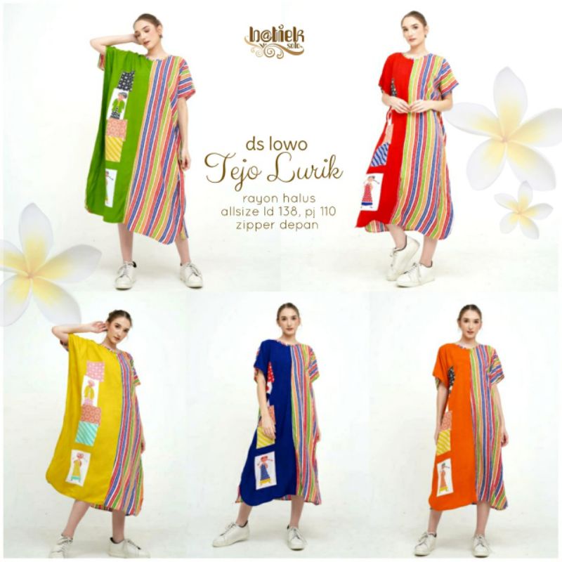 Daster murah solo lowo tejo lurik