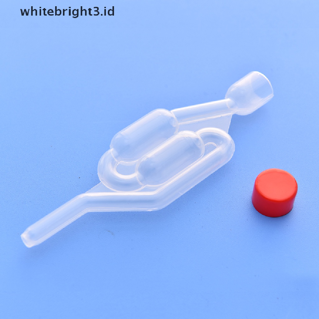 (whitebright3.id) Katup Fermentasi Wine / Bir Satu Arah Bahan Plastik