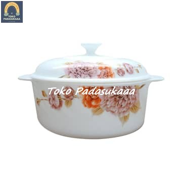 

Selma 26 Cm Panci Casserole Flower Opal - Putih